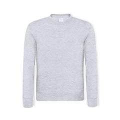 Vue Sweat-Shirt Adulte Sendex de couleur gris| Krokrodeal