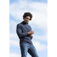 Vue Veste Mesiox de couleur bleu| Krokrodeal