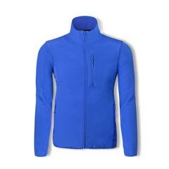 Vue Veste Scola de couleur bleu| Krokrodeal
