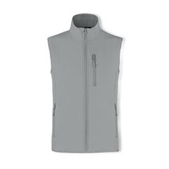 Vue Gilet Jandro de couleur gris| Krokrodeal