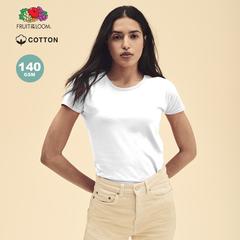 Vue générale T-Shirt Femme Blanc Iconic | Krokrodeal