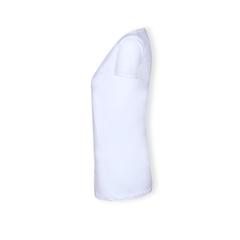 Vue générale T-Shirt Femme Blanc Iconic | Krokrodeal