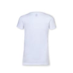 Vue générale T-Shirt Femme Blanc Iconic | Krokrodeal