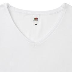 Vue générale T-Shirt Femme Blanc Iconic V-Neck | Krokrodeal