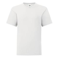 Vue T-Shirt Enfant Blanc Iconic de couleur blanc| Krokrodeal