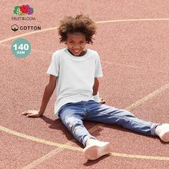 Vue générale T-Shirt Enfant Blanc Iconic | Krokrodeal