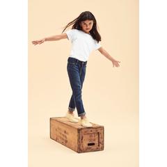 Vue générale T-Shirt Enfant Blanc Iconic | Krokrodeal