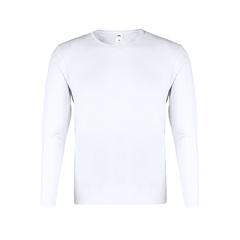 Vue T-Shirt Adulte Blanc Iconic Long Sleeve T de couleur blanc| Krokrodeal