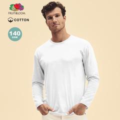 Vue générale T-Shirt Adulte Blanc Iconic Long Sleeve T | Krokrodeal