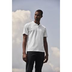 Vue Polo Adulte Blanc Original de couleur blanc| Krokrodeal