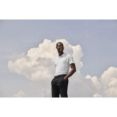 Vue générale Polo Adulte Blanc Original | Krokrodeal