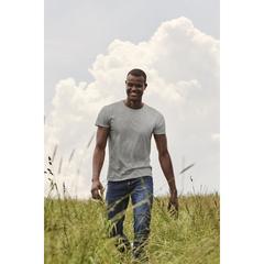 Vue T-Shirt Adulte Couleur Iconic de couleur bleu| Krokrodeal