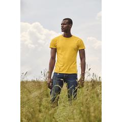 Vue T-Shirt Adulte Couleur Iconic de couleur bleu| Krokrodeal