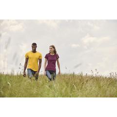 Vue T-Shirt Adulte Couleur Iconic de couleur bleu| Krokrodeal
