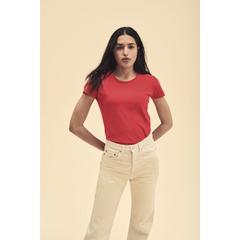 Vue T-Shirt Femme Couleur Iconic de couleur bleu| Krokrodeal