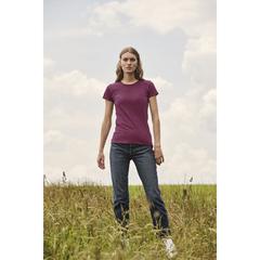 Vue T-Shirt Femme Couleur Iconic de couleur bleu| Krokrodeal