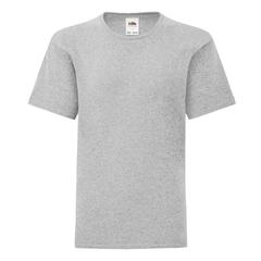 Vue T-Shirt Enfant Couleur Iconic de couleur gris| Krokrodeal