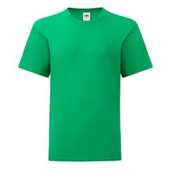 Vue T-Shirt Enfant Couleur Iconic de couleur vert| Krokrodeal