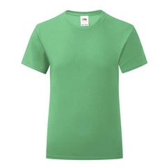 Vue T-Shirt Enfant Couleur Iconic de couleur vert| Krokrodeal