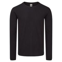 Vue T-Shirt Adulte Couleur Iconic Long Sleeve T de couleur bleu| Krokrodeal
