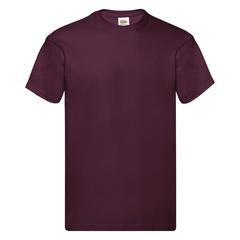 Vue T-Shirt Adulte Couleur Original T de couleur rouge| Krokrodeal
