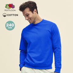 Vue générale Sweat-Shirt Adulte Lightweight Set-In S | Krokrodeal