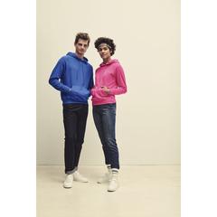 Vue Sweat-Shirt Adulte Lightweight Hooded S de couleur blanc| Krokrodeal