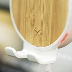 Vue Support Chargeur Yango de couleur blanc| Krokrodeal