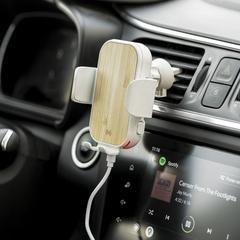Vue Support Chargeur Yaben de couleur blanc| Krokrodeal