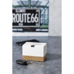 Vue Support Chargeur Yaben de couleur blanc| Krokrodeal