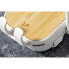 Vue Support Chargeur Yaben de couleur blanc| Krokrodeal
