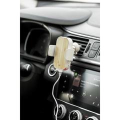 Vue Support Chargeur Yaben de couleur blanc| Krokrodeal