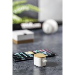Vue Écouteurs Zoe de couleur blanc| Krokrodeal