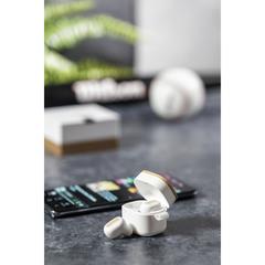 Vue Écouteurs Zoe de couleur blanc| Krokrodeal