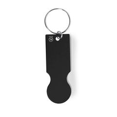 Vue Porte-Clés Monnaie Talgun de couleur noir| Krokrodeal