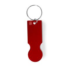 Vue Porte-Clés Monnaie Talgun de couleur rouge| Krokrodeal