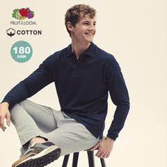 Vue générale Polo Adulte Premium Long Sleeve | Krokrodeal