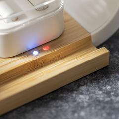 Vue Chargeur Organiseur Lonclow de couleur blanc| Krokrodeal