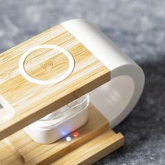 Vue Chargeur Organiseur Lonclow de couleur blanc| Krokrodeal