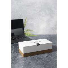 Vue Chargeur Organiseur Lonclow de couleur blanc| Krokrodeal