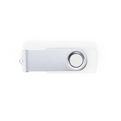 Vue Clé USB Yeskal 8GB de couleur blanc| Krokrodeal