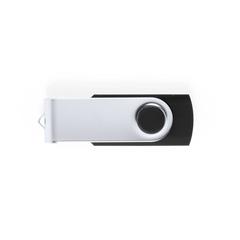 Vue Clé USB Yeskal 8GB de couleur noir| Krokrodeal