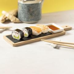 Vue Set Sushi Gunkan de couleur -| Krokrodeal