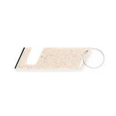 Vue Porte-Clés Multifonction Glasgol de couleur beige| Krokrodeal