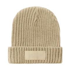 Vue Bonnet Selsoker de couleur beige| Krokrodeal