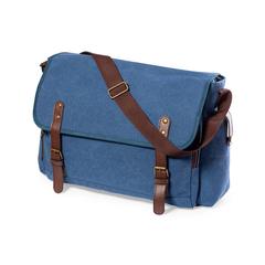 Vue Porte-Documents Gibson de couleur bleu| Krokrodeal