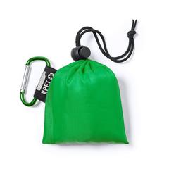 Vue Poncho Brinek de couleur vert| Krokrodeal