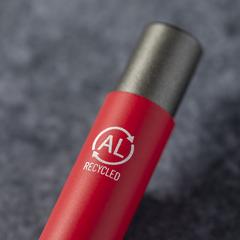 Vue Stylo Brincio de couleur gris| Krokrodeal