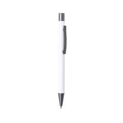 Vue Stylo Brincio de couleur blanc| Krokrodeal