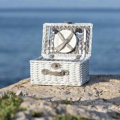 Vue Sac Thermique Picnic Midland de couleur blanc| Krokrodeal
